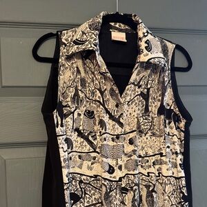 Black and White Maxi Dress